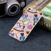 Puppet Toys Pattern Soft TPU Case voor iPhone SE 2020 & 8 & 7