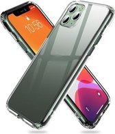 Voor iPhone 11 Pro iPAKY Starshine-serie schokbestendig TPU + pc-hoesje (transparant + donkergroen)