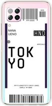 Voor Huawei P40 Lite 4G Boarding Card Series Pattern TPU beschermhoes (Tokyo)