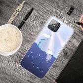 Voor Huawei Nova 8 SE schokbestendig geverfd transparant TPU beschermhoes (zegel)