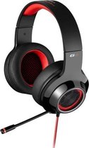 Edifier HECATE G4 Gaming Koptelefoon Desktop Computer Luisterdiscriminatie 7.1-kanaals headset, Kabellengte: 2,5 m (Zwart Rood)