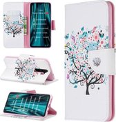 Voor Huawei Mate 30 Pro Gekleurde tekening Horizontale lederen flip case met houder & kaartsleuven & portemonnee (jong boompje)