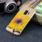 Zonnebloempatroon zachte TPU-hoes voor Galaxy S9