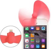 3,5-inch mode draagbare 8-pins USB-telefoonminiventilator, voor iPhone XR / iPhone XS MAX / iPhone X & XS / iPhone 8 & 8 Plus / iPhone 7 & 7 Plus / iPhone 6 & 6s & 6 Plus & 6s Plus / iPad (ro