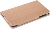 OCUBE M8 Tablet lederen tas Alldocube 8.0 Inch All-inclusive beugel Anti-drop Shell beschermhoes (goudkleurig)