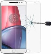 Voor Motorola Moto G4 Plus 0.3mm 9 H Oppervlaktehardheid 2.5D Explosieveilige Niet-volledige Scherm Gehard Glas Screen Film