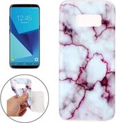 Voor Galaxy S8 Marble Pattern Soft TPU beschermhoes