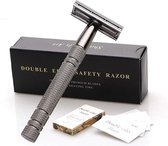 Safety Razor - Scheermessen - +10 Scheermesjes - Klassiek Scheermes - Double Edge Safety Razor - Veiligheidsscheermes - Huid Bescherming