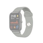 22mm voor Huami Amazfit GTS siliconen vervangende horlogeband (grijs)