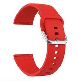 Voor Fitbit Versa 3 siliconen vervangende horlogeband (rood)