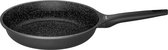 Sola Fair Cooking Koekenpan - Ø 28 cm - Aluminium Pan met Anti-aanbaklaag - Geschikt voor Elektrisch, Gas en Keramisch - Zwart