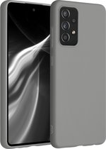 kwmobile telefoonhoesje voor Samsung Galaxy A52 / A52 5G / A52s 5G - Hoesje voor smartphone - Back cover in steengrijs