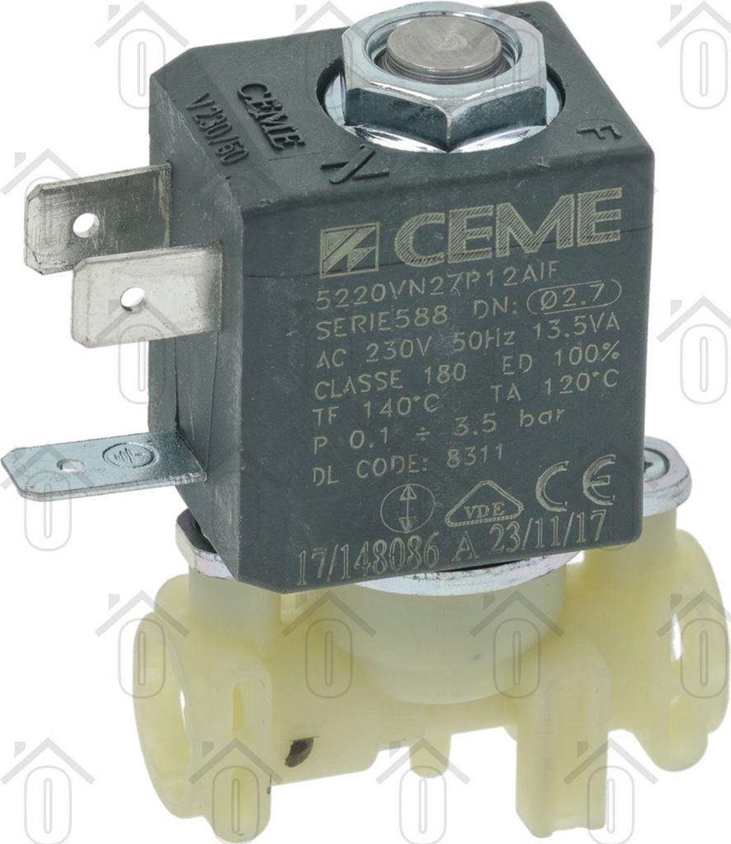 DeLonghi Ventiel Magneetventiel ECAM22, ECAM26 5213218311