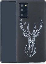 Voor Samsung Galaxy Note20 Painted Pattern Soft TPU Case (Elk)
