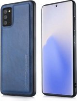 Voor Samsung Galaxy Note20 Diaobaolee schokbestendig PU + TPU beschermhoes (blauw)