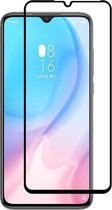 ENKAY Hat-Prince Volledige lijm 0.26mm 9H 2.5D Gehard glas Film met volledige dekking voor Xiaomi Mi CC9