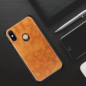 MOFI Shockproof TPU Paste PC Case voor Xiaomi Mi Max 3 (lichtbruin)