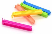 Winners Product Vershoudclips - Afsluitclips - Vershoud knijpers - Set van 20 stuks - 6 kleuren