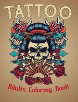 Tattoo Adults Coloring Book