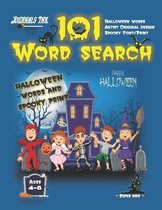 Halloween Word Search Book for Kids Ages 4-8