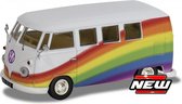 Volkswagen T1 Campervan "Peace , Love and Rainbows" 1-43 Corgi