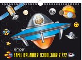 Emoji - Space Monkey - Schooljaar Familieplanner - BTS 21-22
