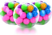 DNA Stress Ball - 3 Stuks - Fidget Toys Pakket - Stressball Orbeez