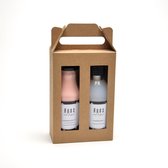 Soap & Gifts Giftset Message On A Bottle Roze/wit 2-delig