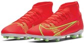 Nike Mercurial Superfly 8 Club FG/MG  Sportschoenen - Maat 32 - Unisex - rood/geel