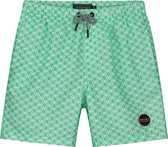 Shiwi Kite Tile Zwemshort  Zwembroek - Jongens - groen/wit