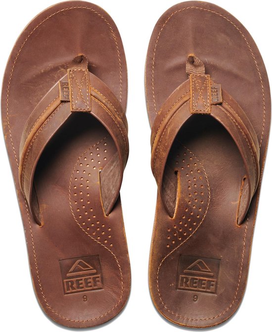 Reef Cushion Dawn Teenslippers voor heren, meteen comfort, ultrazacht voetbed, Brons, 41 EU