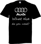 Audi T-shirt maat S