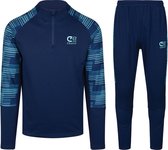 Cruyff Rosario Trainingspak  Trainingspak - Maat M  - Mannen - navy/lichtblauw