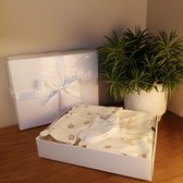 Baby Pakket Medium - Geel - Egels - Zwangerschap - Geboorte cadeau - Kraamcadeau - Kraammand - Kraampakket