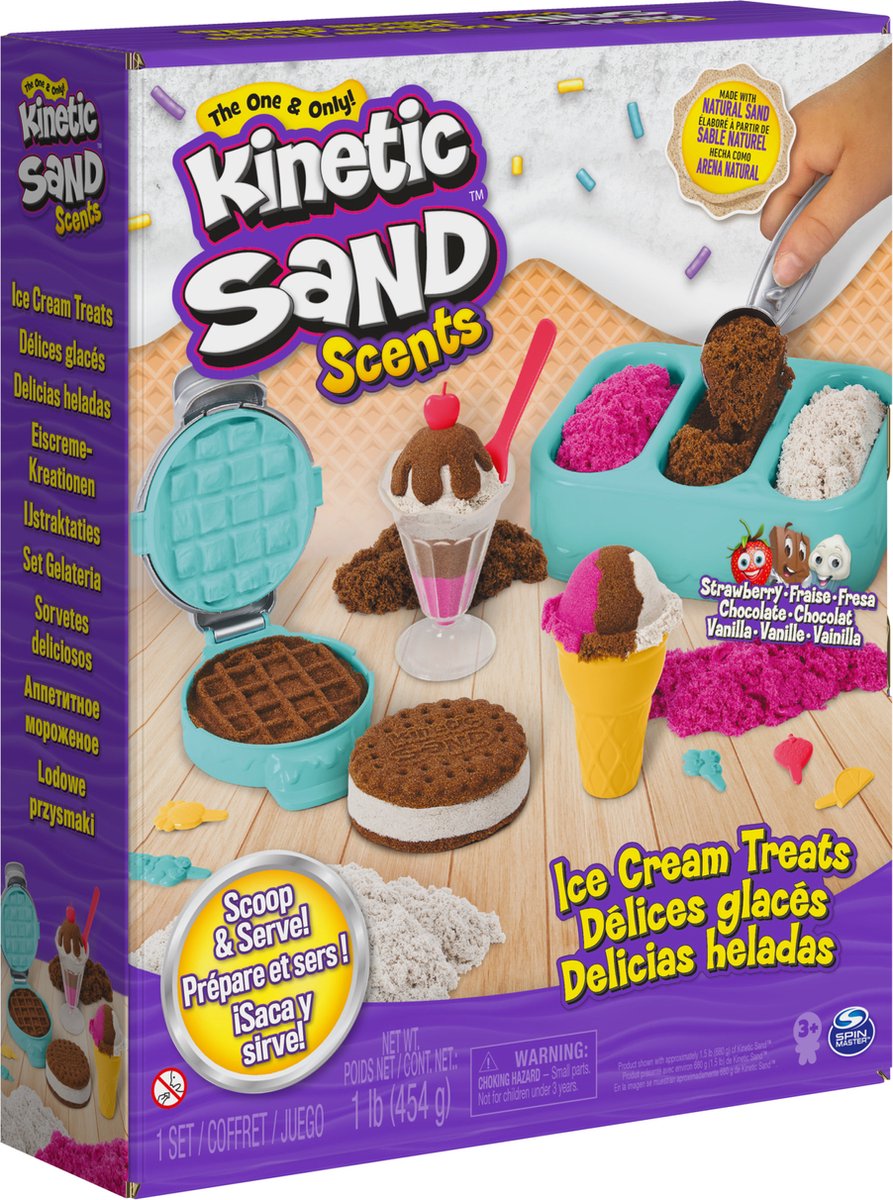 Kinetic Sand Boîte Set Shimmer Rose 454g - Autres Jeux créatifs - Achat &  prix