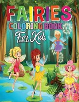 Fairies Coloring Book for Kids Ages 4-8