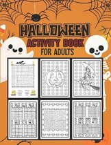 Halloween Activity Book For Adults