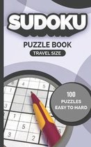 sudoku puzzle book travel size 100 PUZZLES EASY TO HARD
