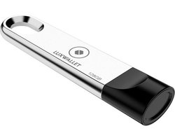 LUXWALLET® XPRO USB Stick - 128GB Stick - USB 3.0 - Metalen USB - Snelle Overdracht - Stootbestendig Design - Zilver