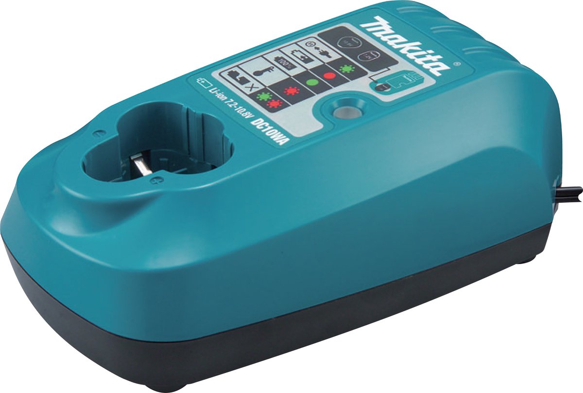 Makita DC10WA 7.2V - 10.8V Li-Ion Accu oplader
