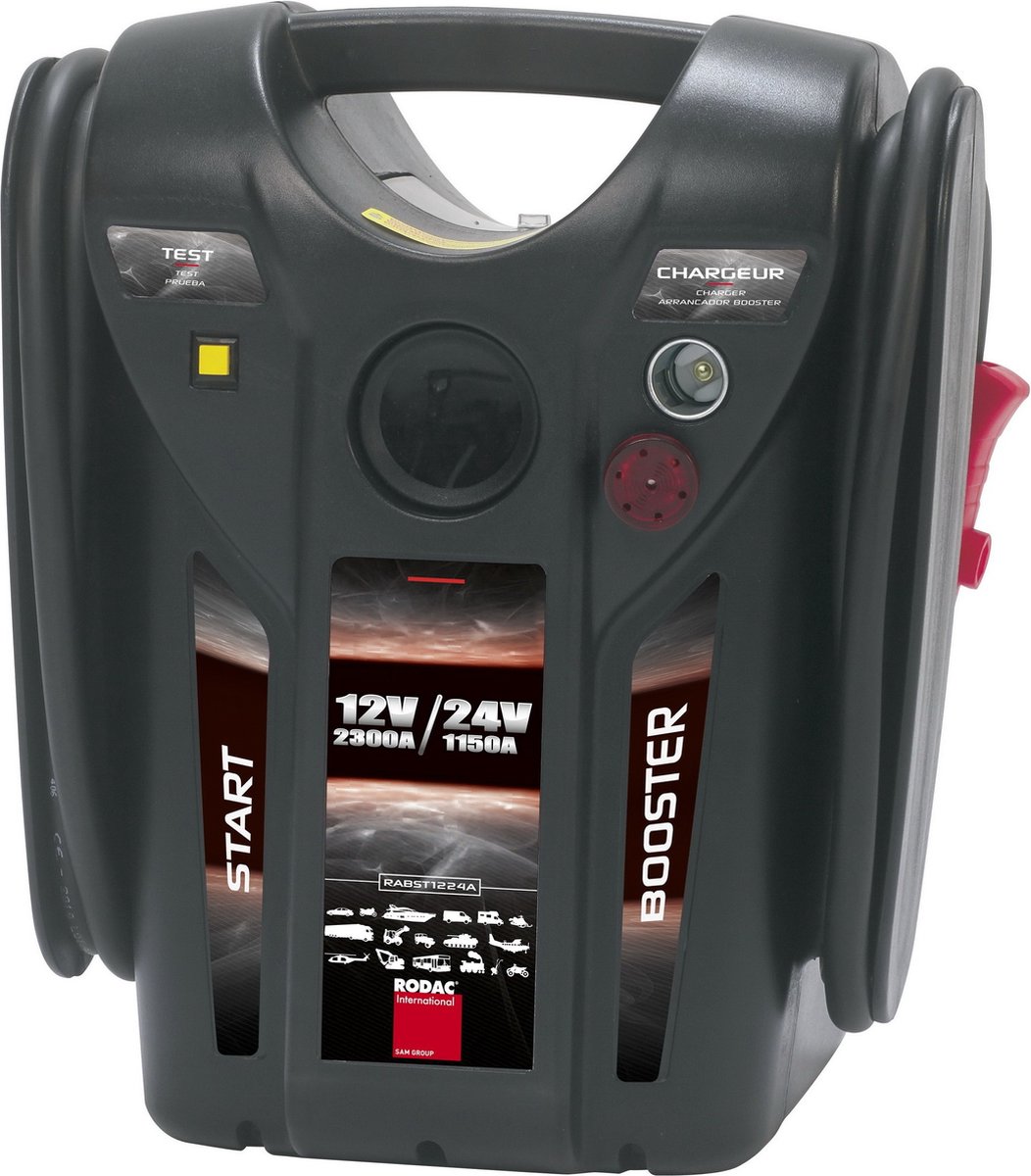 RODAC RABST1224A Powerbooster 12/24 Volt / 4 Ampere