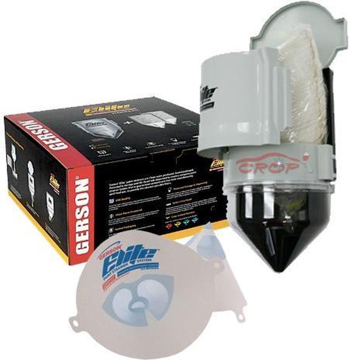 GERSON Elite Starterskit 125 micron Blauw 250 verfzeefjes + dispenser