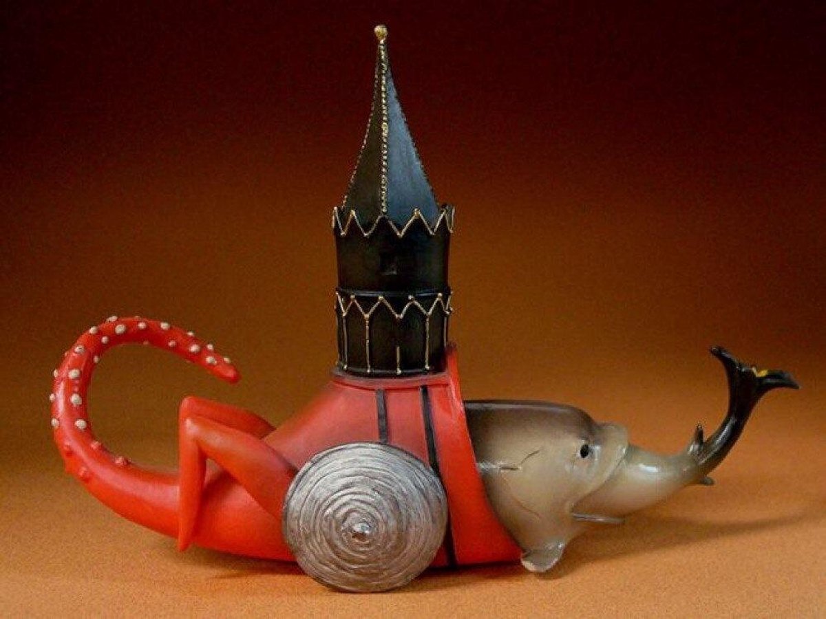 Vis met Toren - Jeroen Bosch- 11.5 cm