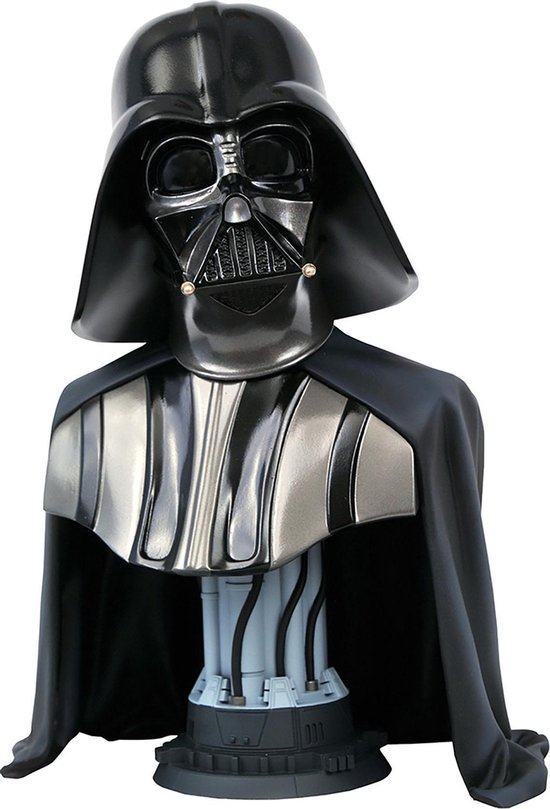 Rubie's Official Star Wars Darth Vader 3/4 Hard Plastic Mask - Licensed Costume For Teens & Adults - View #3