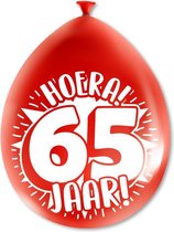 Happy party balloons - 65 years