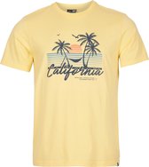 O'Neill T-Shirt CALIFORNIA BEACH - Gold Haze - Xs