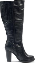 XL laarzen voor brede kuiten - Model Kamilla, Black, 37