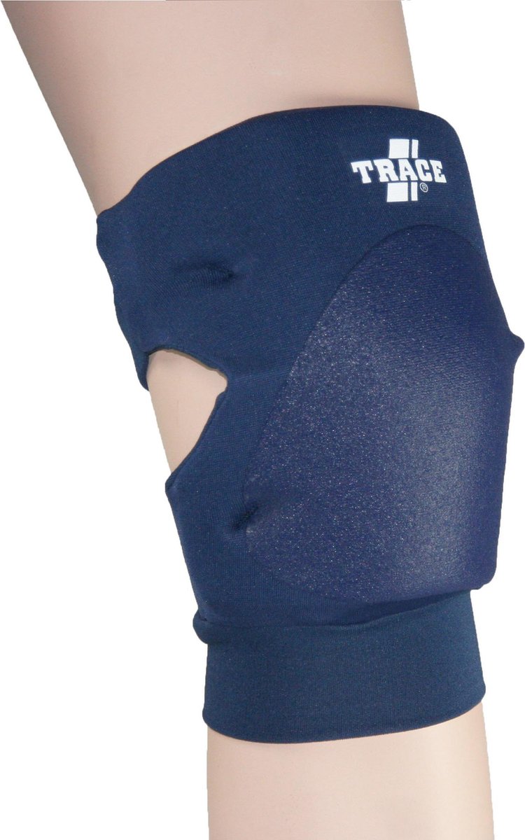 Trace Volleybal Kniebeschermers Neopreen Blauw Maat L