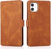 GSMNed – Leren telefoonhoesje Bruin – Luxe iPhone 11 Pro hoesje Bruin – Portemonnee – Pasjeshouder voor iPhone 11 Pro– Bruin