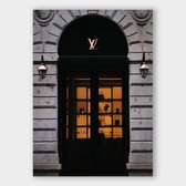 Poster LV Store - Dibond - Meerdere Afmetingen & Prijzen | Wanddecoratie - Interieur - Art - Wonen - Schilderij - Kunst